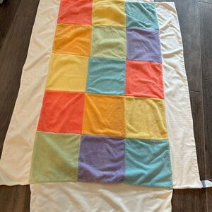 Kaloo Baby Multicolor Patchwork Crib Blanket